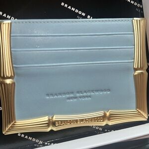 Brandon Blackwood Bamboo Card Holder
